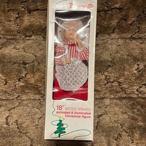 Battery Operated animated Christmas Figure